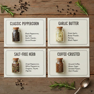 4 Homemade Steak Seasoning Recipes