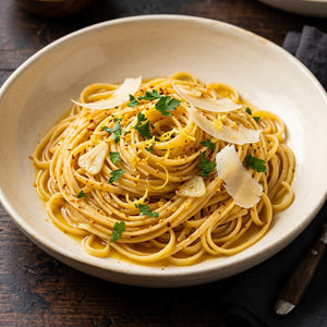 Mild Chili Flake Pasta with Fuego Dulce (20 Minutes)