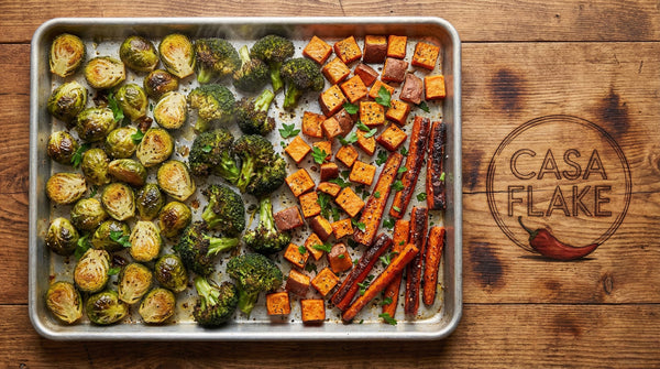 Sheet Pan Roasted Vegetables with Three Seasoning Options