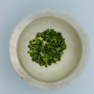 Dried Chives zoomed in