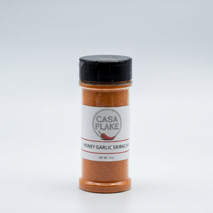 Casa Flake Honey Garlic Sriracha bottle