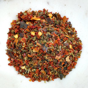 Spice blend Casa Flake Fuego Dulce Blend on a white background