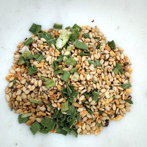 Casa Flake Garlic and Herb Seasoning on a white surface