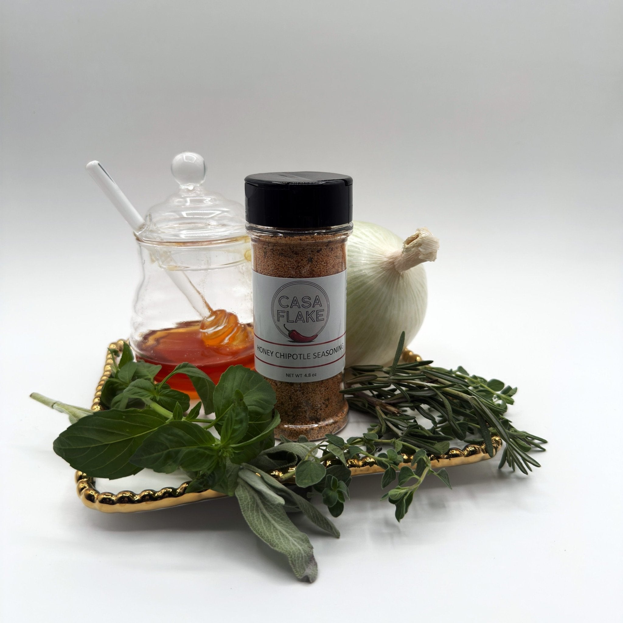 Honey Chipotle Seasoning 4.8 oz - CASA FLAKE