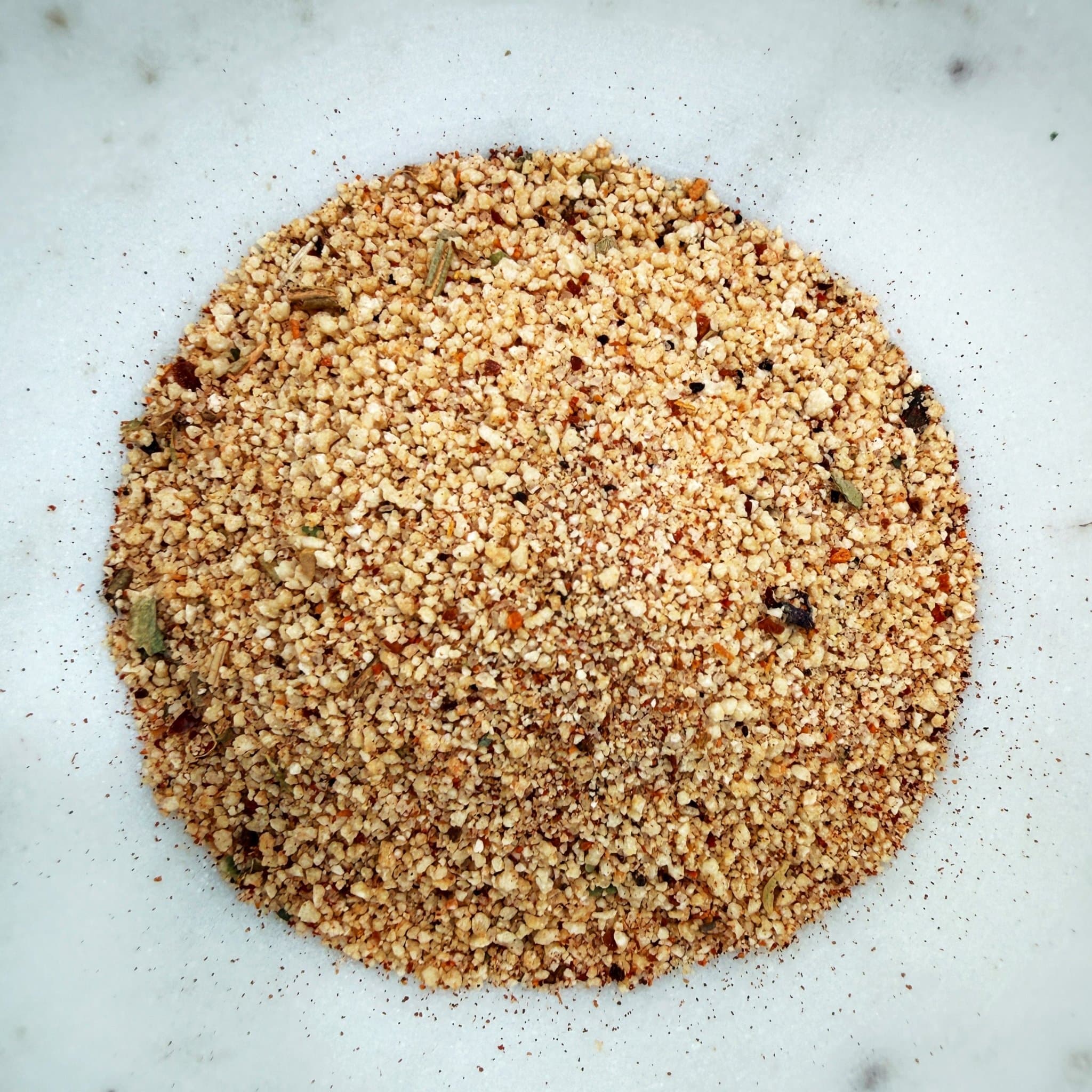 Casa Flake Honey Chipotle Seasoning on a light gray background