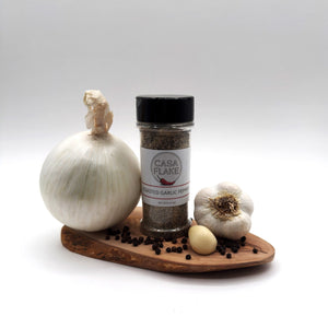 Roasted Garlic Pepper 4 oz - CASA FLAKE